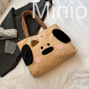 Túi tote good luck hình thú cute