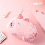 Ví bút Capybara có tóc