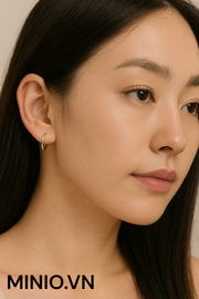 Bông tai khoen tròn 0017