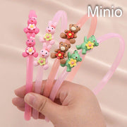 Cài tóc nhựa 3 icon carton