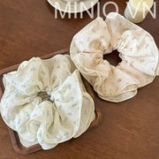 Scrunchies hoa nhí bèo 4 lớp