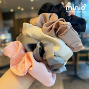 Scrunchies vải lụa trơn 040 UX