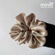 Scrunchies vải lụa trơn 040 UX