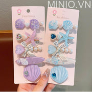 Set kẹp mái sò sao biển