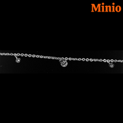 Lắc chân inox charm mèo 027 MY