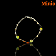 Lắc tay 3 trái tim đá đổi màu 033 MY