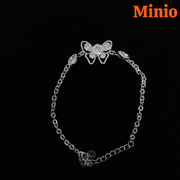 Lắc tay inox bướm 027 MY