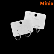 Bông tai xi 925 trơn 043MH