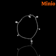 Lắc chân inox charm mèo 027 MY