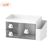 Kệ đồ kèm 3 ngăn kéo gấu thỏ