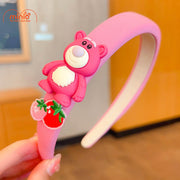 Cài tóc mấn gấu dâu DQ