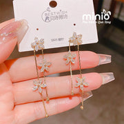 Bông tai dài xi 925 gold 076150 MH