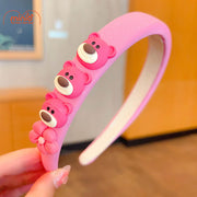 Cài tóc mấn gấu dâu DQ