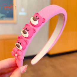 Cài tóc mấn gấu dâu DQ