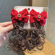 Set 2 kẹp tóc giả cho bé DH