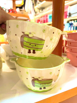 Thố bí nhỏ hoạ tiết bánh