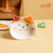 Thố sứ mèo tai tay cầm