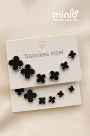 Set 3 đôi bông titan 48 cỏ 4 lá MH