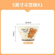 Chén 5in gấu nâu