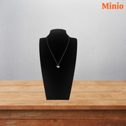 Dây chuyền titan tim 2 màu 053MH