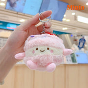 Móc khoá bánh kem cherry