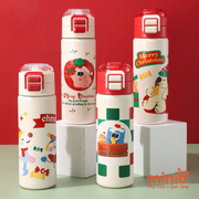 Bình giữ nhiệt Noel nút bấm