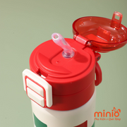 Bình giữ nhiệt Noel nút bấm