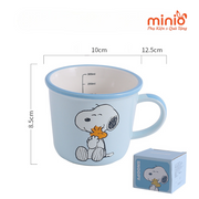 Ly cốc sứ Snoopy 340ml