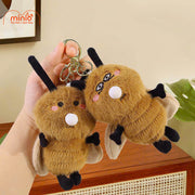 Móc khoá bông tiểu cường thổi bóng