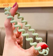 Set 2 cột tóc lò xo basic