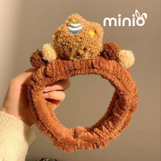 Băng đô gấu 2 cục bông