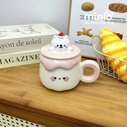 Ly cốc sứ hình chiếc bánh