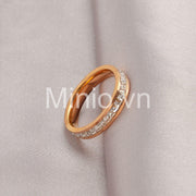 Nhẫn titan full vòng đá 270MH