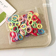 Set thun cột tóc nhí màu