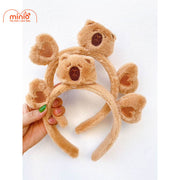 Băng đô 2 tim capybara