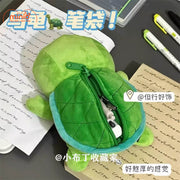 Bé rùa bông có túi khoá kéo