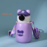 Bình giữ nhiệt gấu đội nón BSB-024