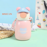 Bình giữ nhiệt gấu đội nón BSB-024