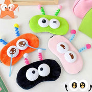 Bịt mắt thú lông mịn có gel