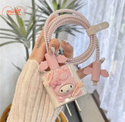 Bộ bảo vệ cáp sạc Cinnamoroll 035
