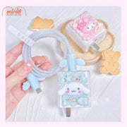 Bộ bảo vệ cáp sạc Cinnamoroll 035