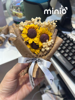 Bó hoa hướng dương mini