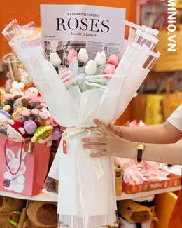 Bó hoa tulip 10 bông