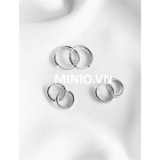 Bông tai khoen tròn 014MY