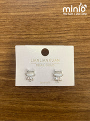 Bông tai xi 925 con mèo 034070