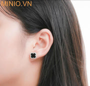 Bông tai cỏ 4 lá 014MY