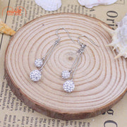 Bông tai xi 925 056 dài MH