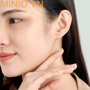 Bông tai 1 hạt đá Xuping 0012 MY  Sao chép