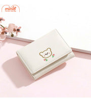 Bóp gấu thêu hoa DH