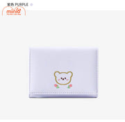 Bóp gấu thêu hoa DH